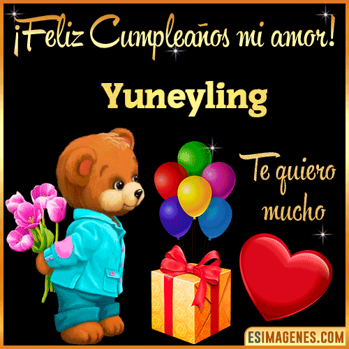 Feliz Cumple mi Amor  Yuneyling
