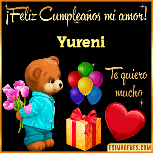 Feliz Cumple mi Amor  Yureni