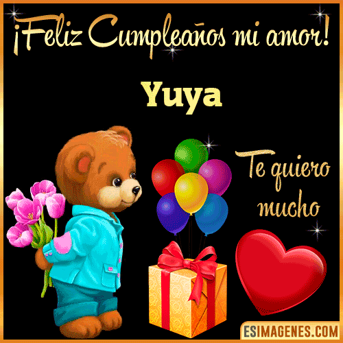 Feliz Cumple mi Amor  Yuya