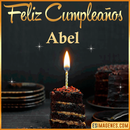 Feliz cumpleaños  Abel