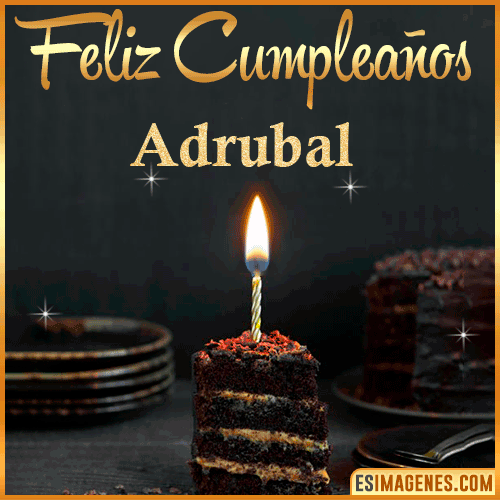 Feliz cumpleaños  Adrubal