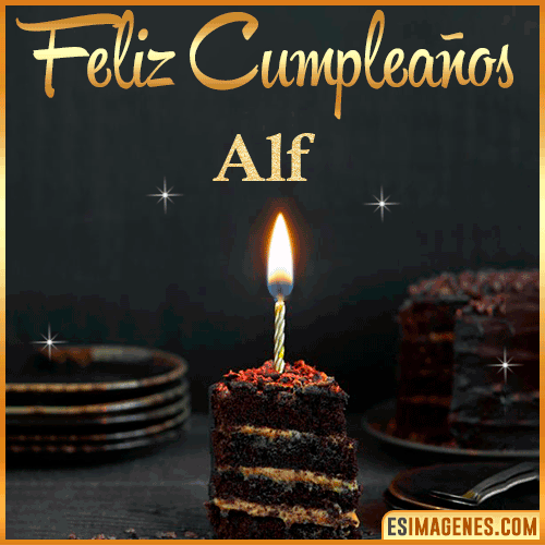 Feliz cumpleaños  Alf