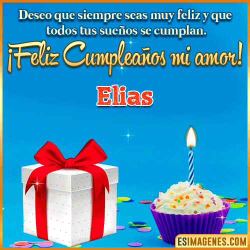 Feliz Cumpleaños Amor  Elias