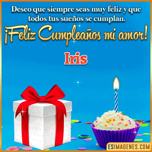 Feliz Cumpleaños Amor  Iris