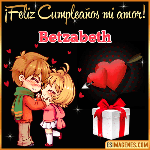 Feliz cumpleaños amor mío  Betzabeth