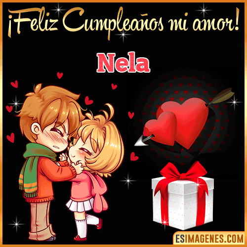 Feliz cumpleaños amor mío  Nela