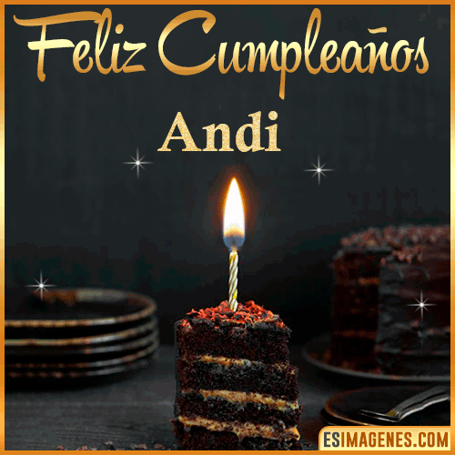 Feliz cumpleaños  Andi