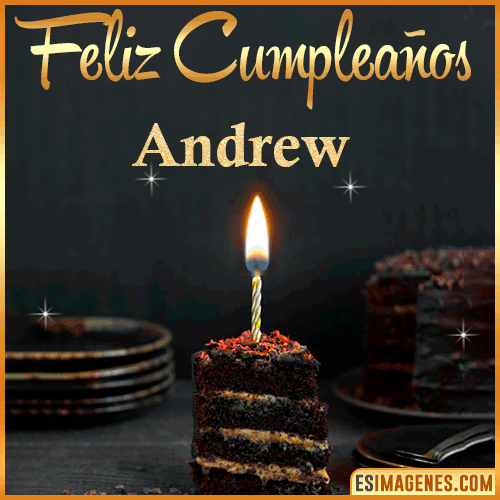 Feliz cumpleaños  Andrew