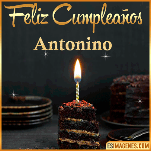 Feliz cumpleaños  Antonino