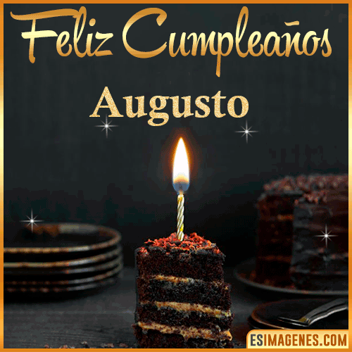 Feliz cumpleaños  Augusto
