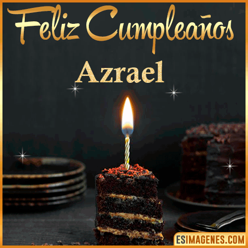Feliz cumpleaños  Azrael
