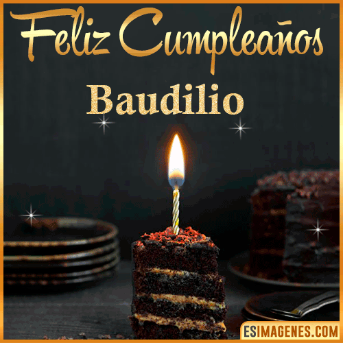 Feliz cumpleaños  Baudilio