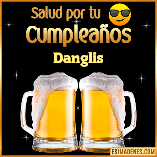 Feliz Cumpleaños cerveza gif  Danglis