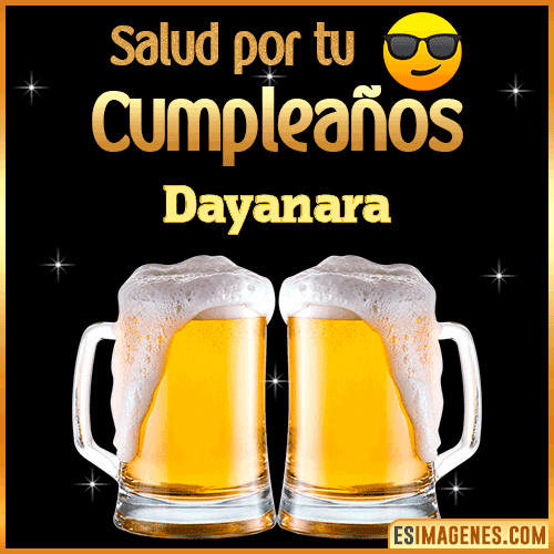 Feliz Cumpleaños cerveza gif  Dayanara
