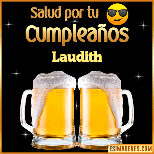 Feliz Cumpleaños cerveza gif  Laudith