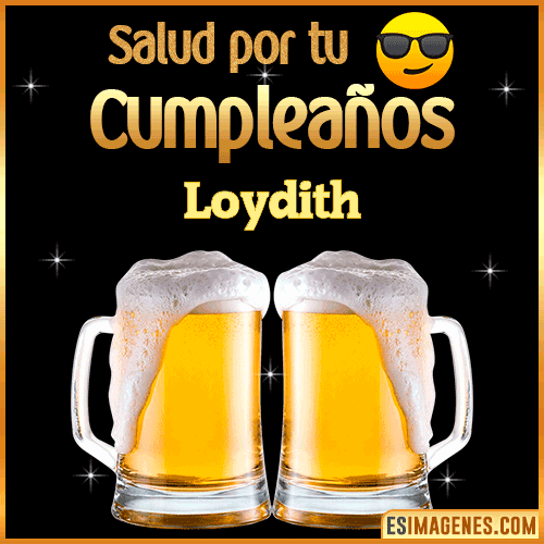 Feliz Cumpleaños cerveza gif  Loydith