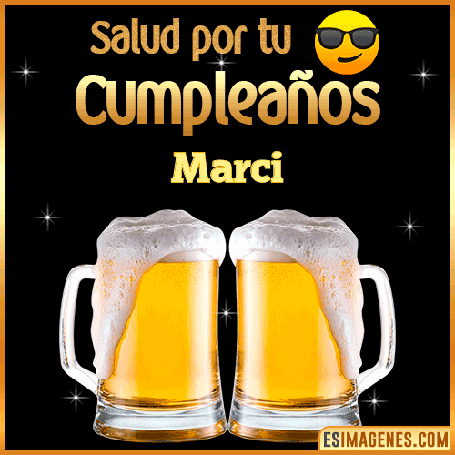 Feliz Cumpleaños cerveza gif  Marci