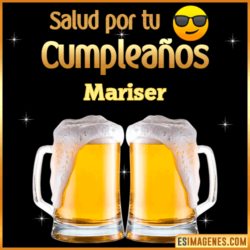 Feliz Cumpleaños cerveza gif  Mariser