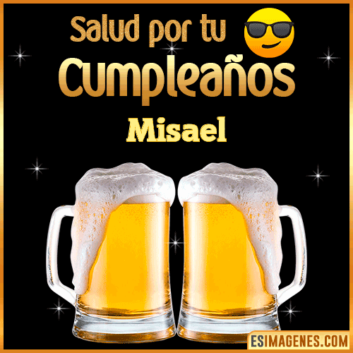 Feliz Cumpleaños cerveza gif  Misael