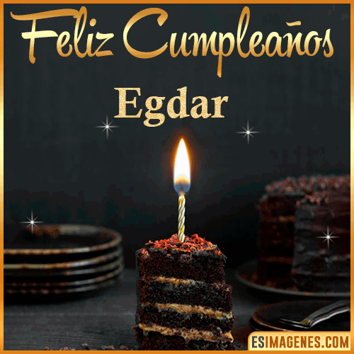 Feliz cumpleaños  Egdar
