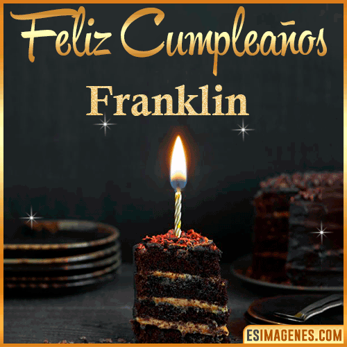 Feliz cumpleaños  Franklin