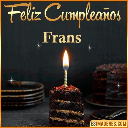 Feliz cumpleaños  Frans