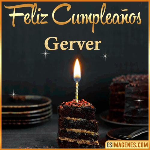 Feliz cumpleaños  Gerver