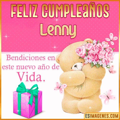 Feliz Cumpleaños Gif  Lenny