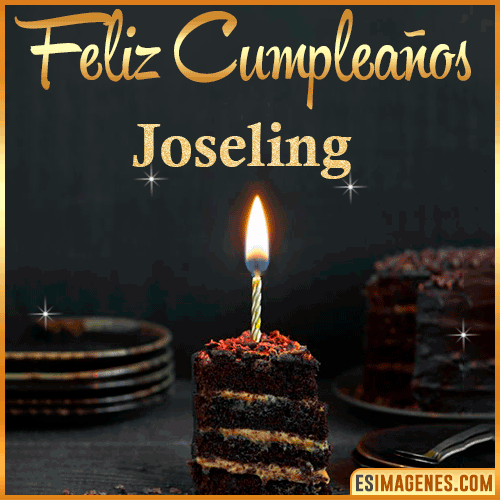 Feliz cumpleaños  Joseling