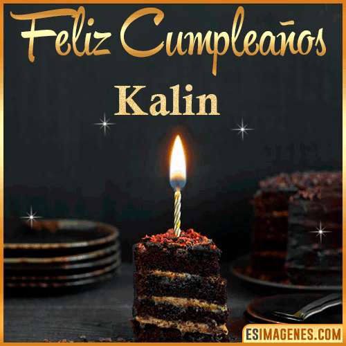 Feliz cumpleaños  Kalin