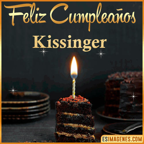 Feliz cumpleaños  Kissinger
