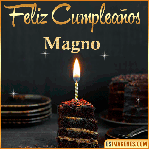 Feliz cumpleaños  Magno