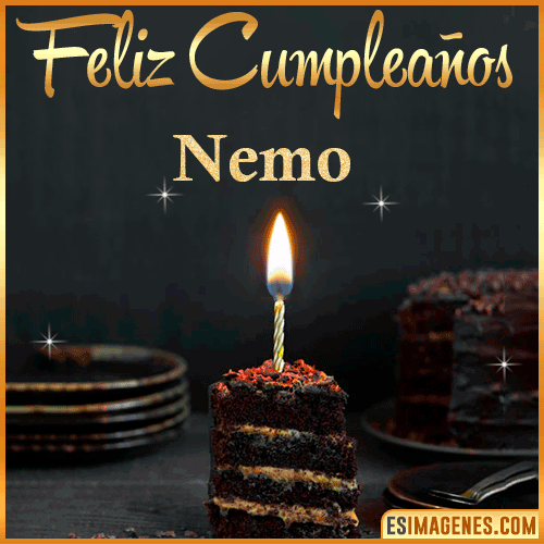 Feliz cumpleaños  Nemo