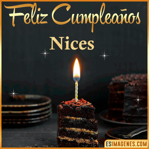 Feliz cumpleaños  Nices