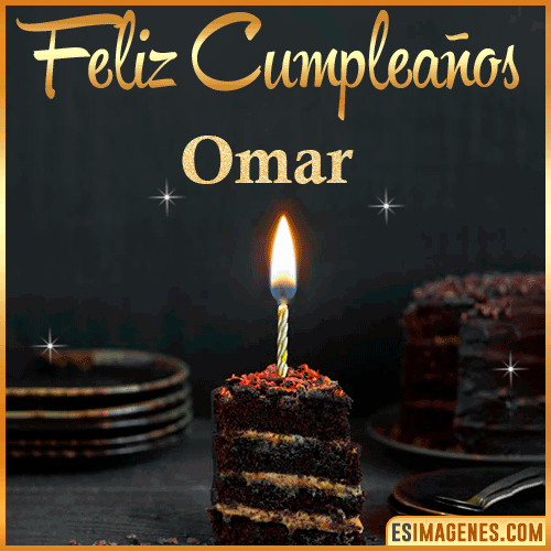 Feliz cumpleaños  Omar