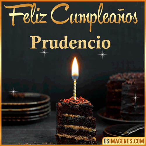 Feliz cumpleaños  Prudencio