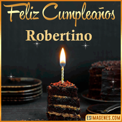 Feliz cumpleaños  Robertino