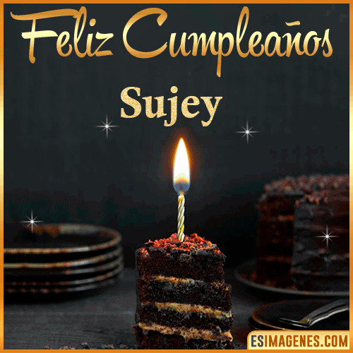 Feliz cumpleaños  Sujey