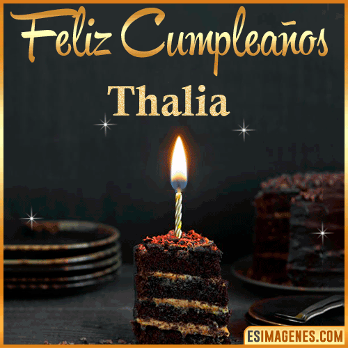 Feliz cumpleaños  Thalia