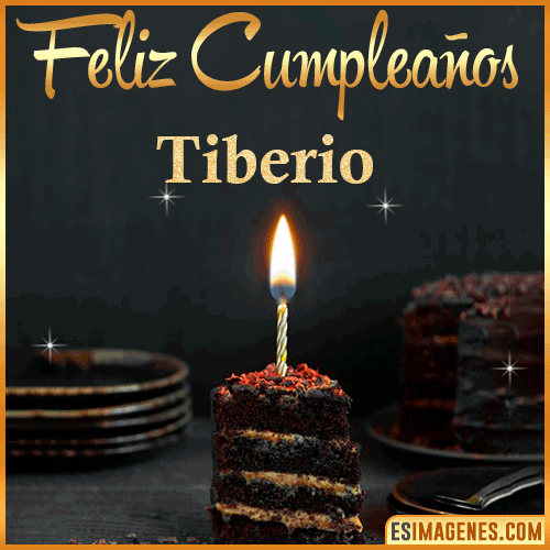 Feliz cumpleaños  Tiberio