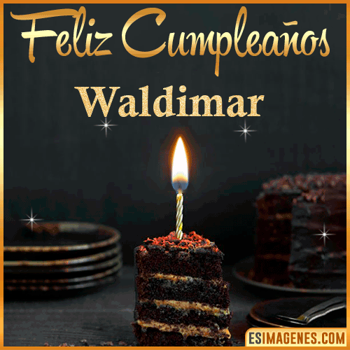 Feliz cumpleaños  Waldimar