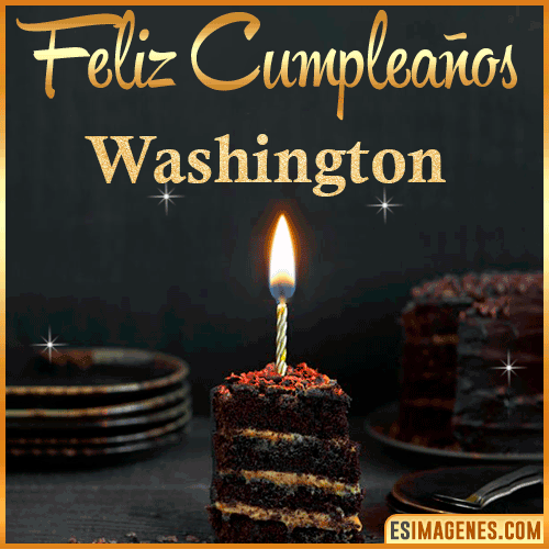 Feliz cumpleaños  Washington