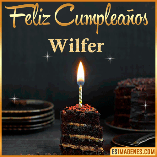 Feliz cumpleaños  Wilfer