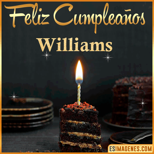 Feliz cumpleaños  Williams