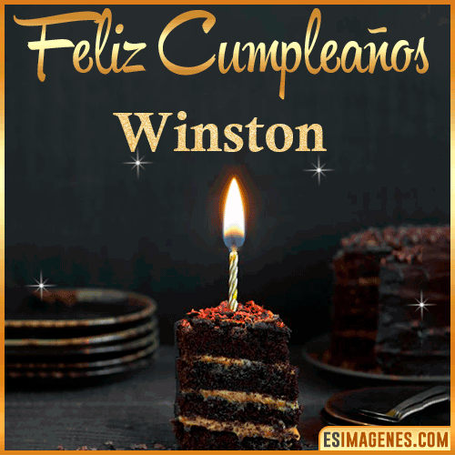 Feliz cumpleaños  Winston