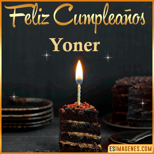 Feliz cumpleaños  Yoner