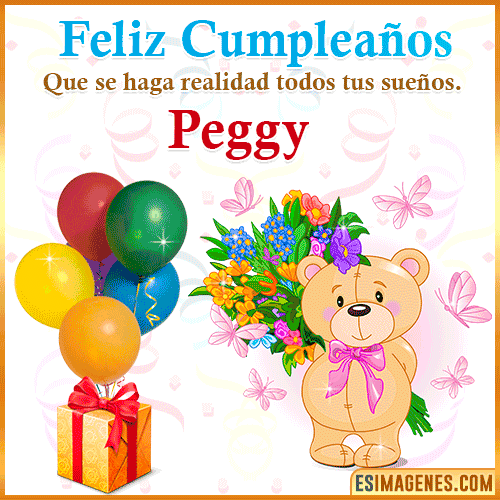 Gif de regalos de cumpleaños para  Peggy