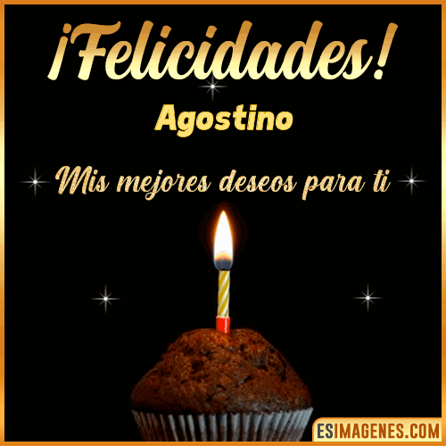 Gif de Felicidades  Agostino