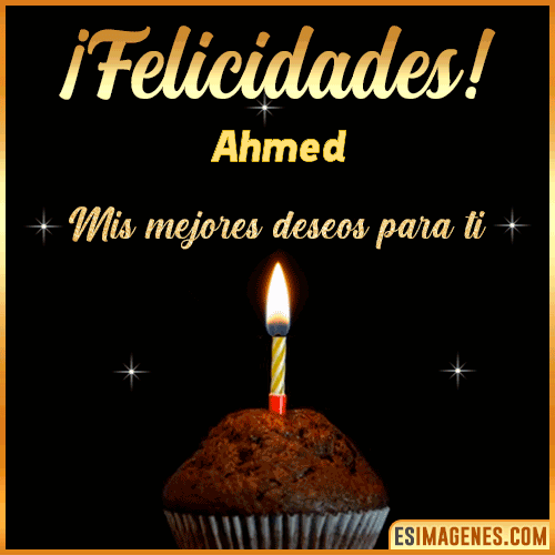 Gif de Felicidades  Ahmed