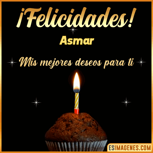 Gif de Felicidades  Asmar